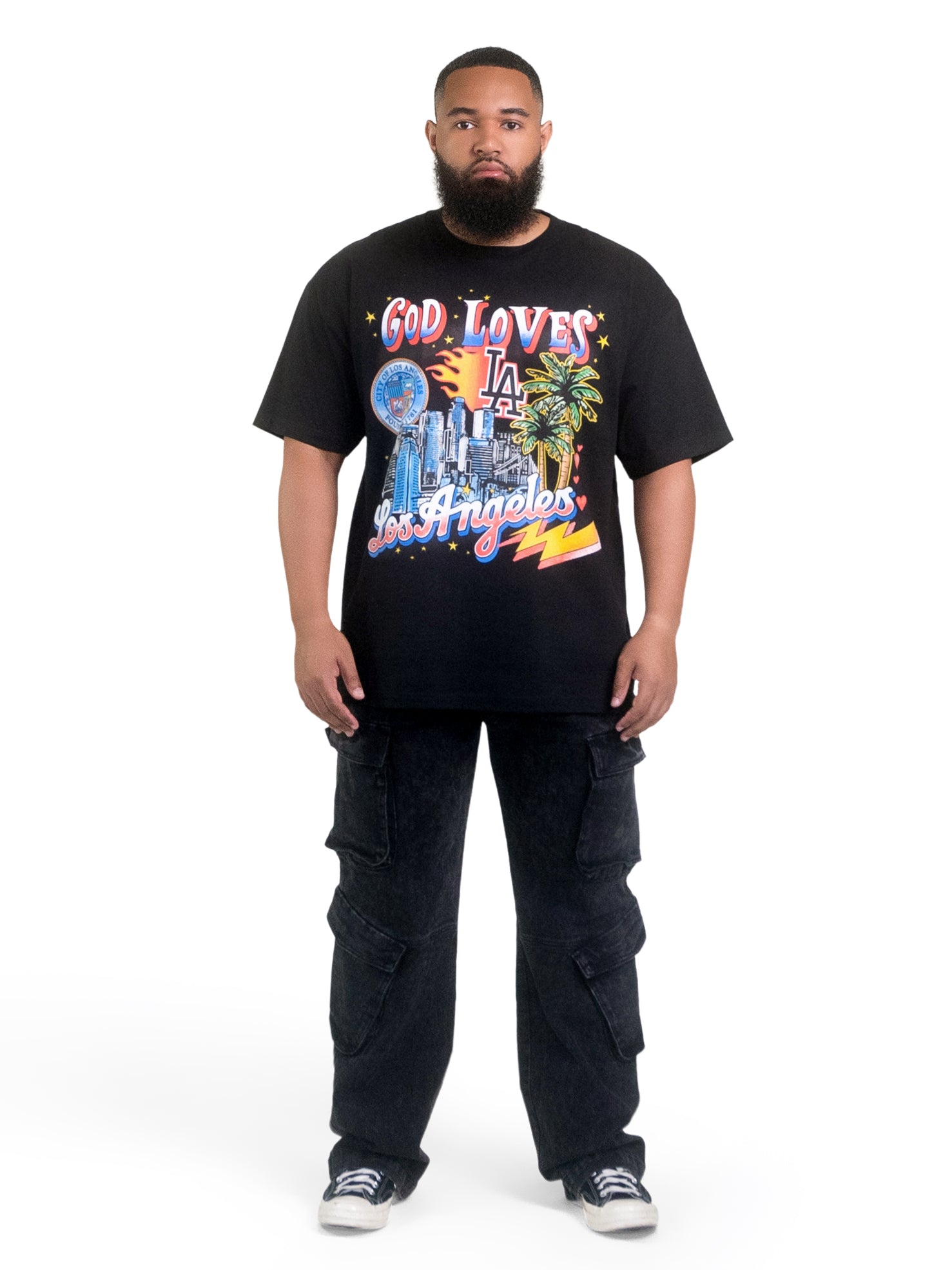 God Loves LA Unisex T-Shirt