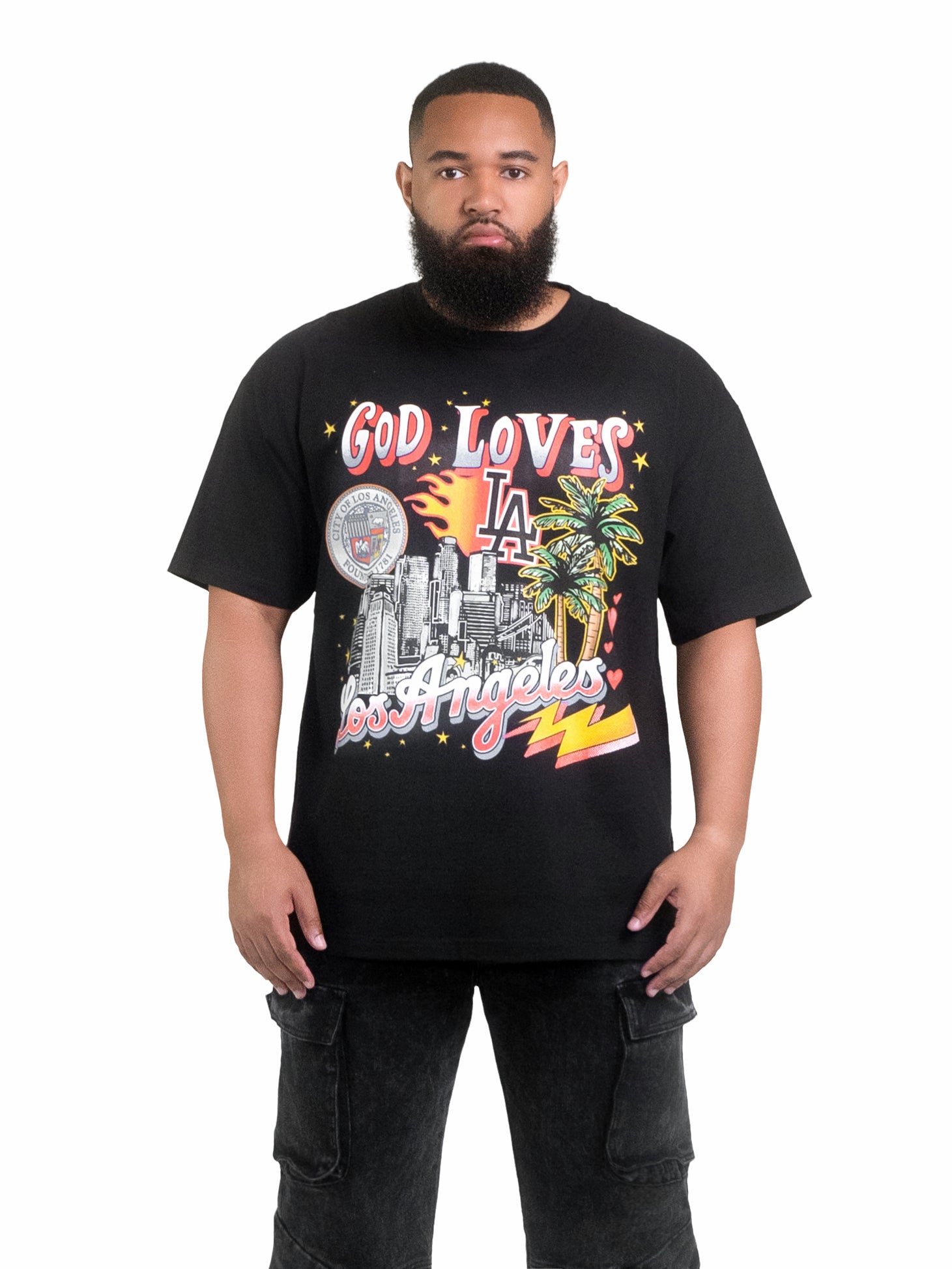 God Loves LA Unisex T-Shirt