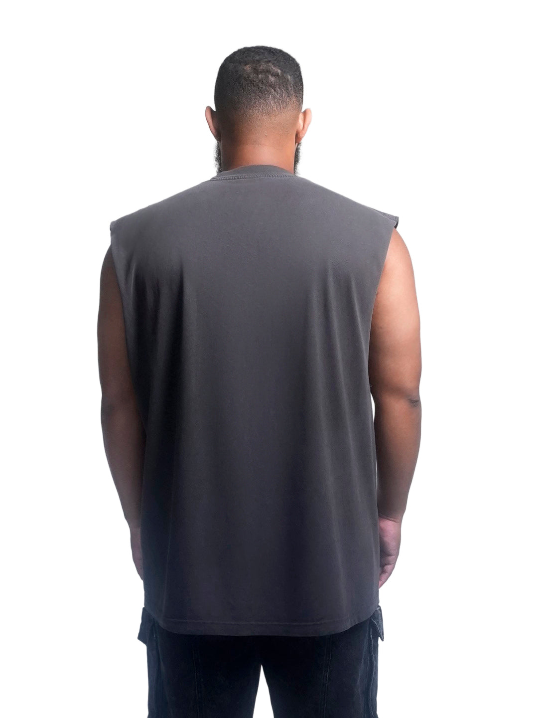 Person in Black I love Jesus Muscle Tank