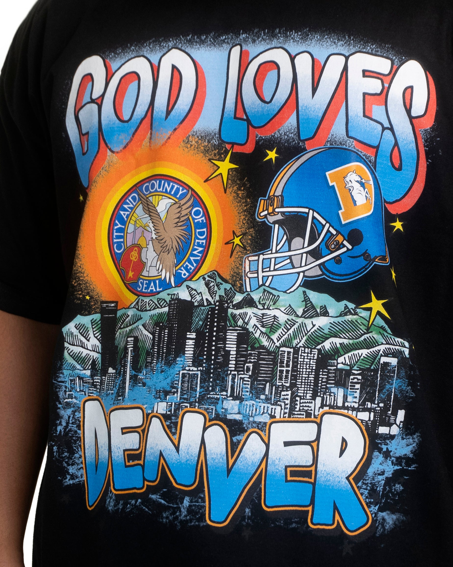 God Loves Denver Unisex T-Shirt