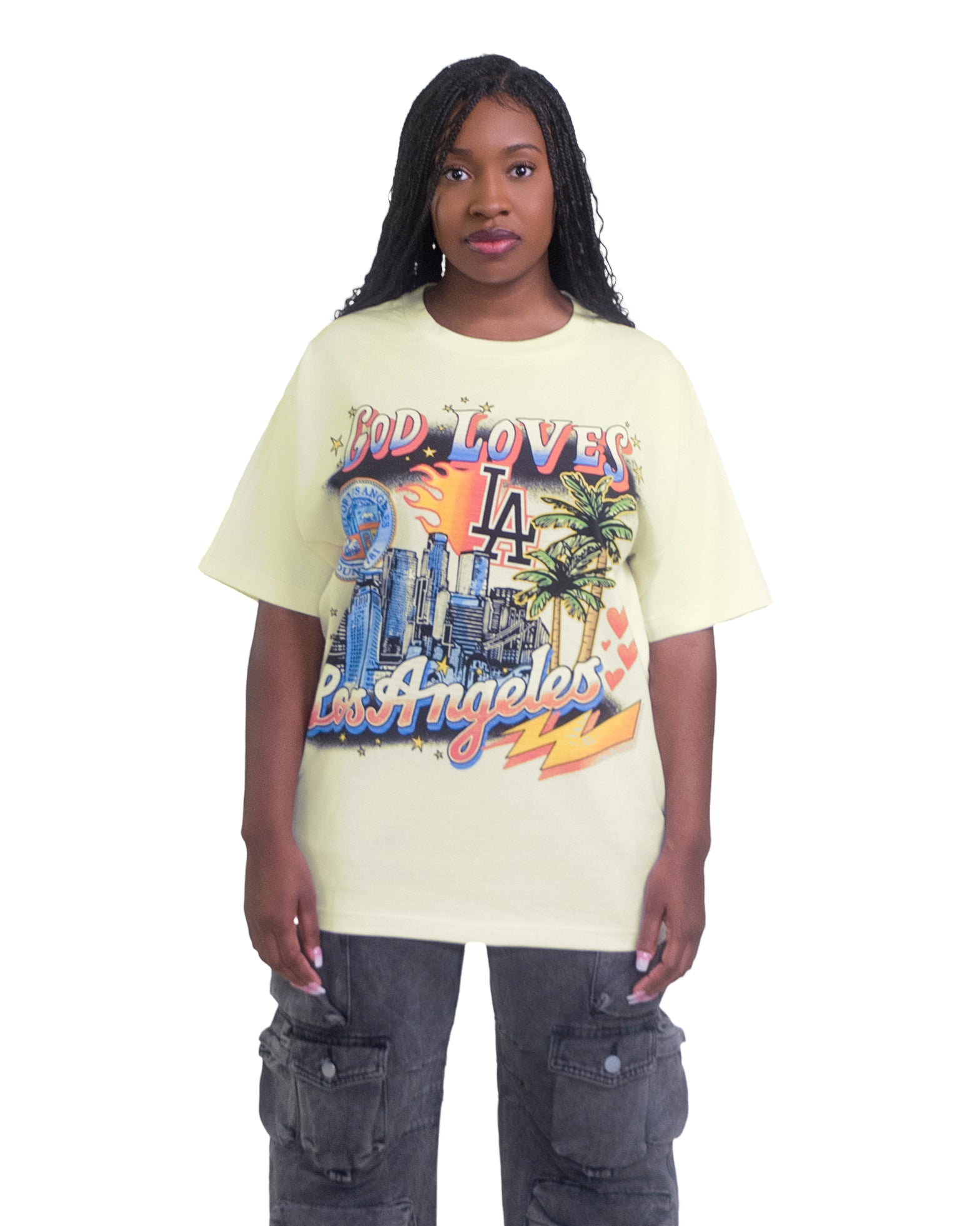 God Loves LA Unisex T-Shirt