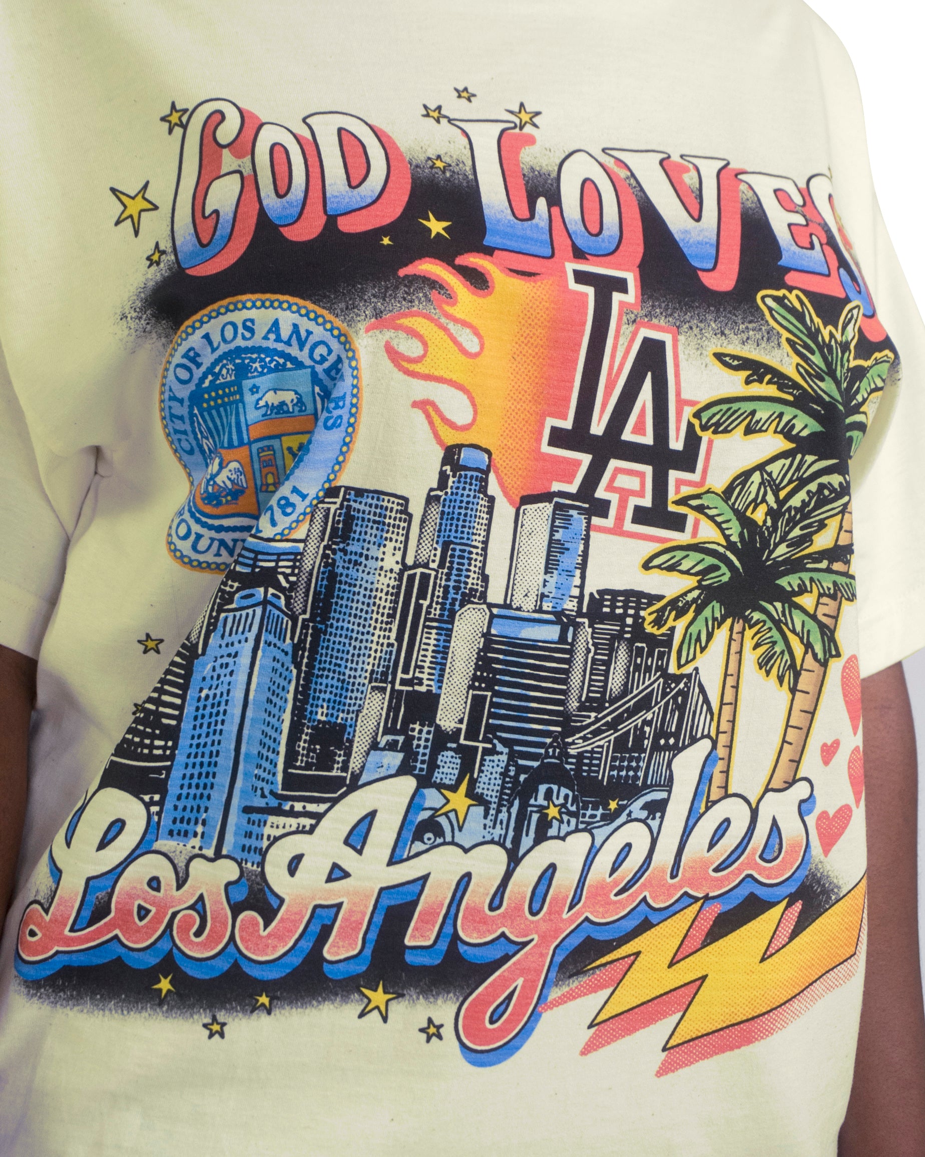 God Loves LA Unisex T-Shirt