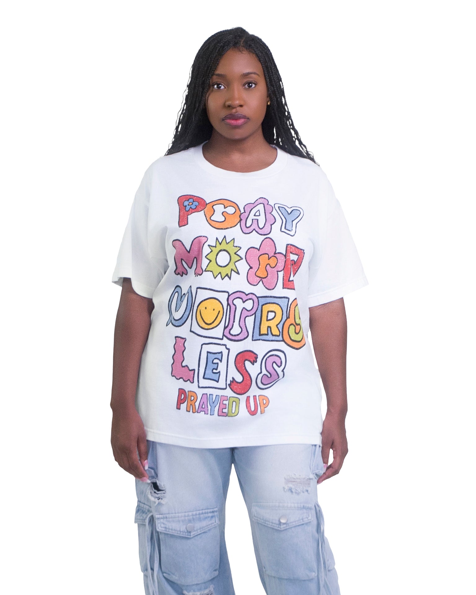 Pray More Worry Less Unisex T-Shirt