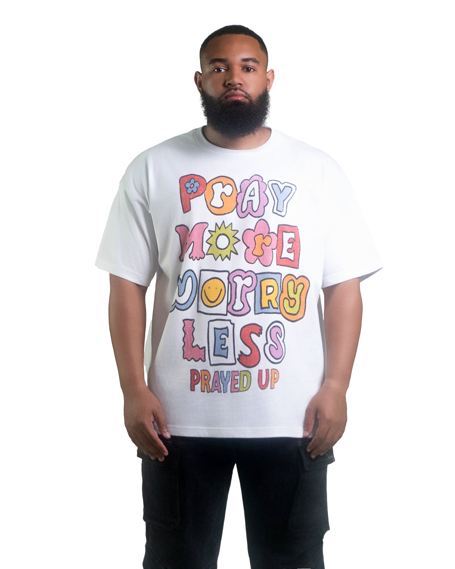 Pray More Worry Less Unisex T-Shirt