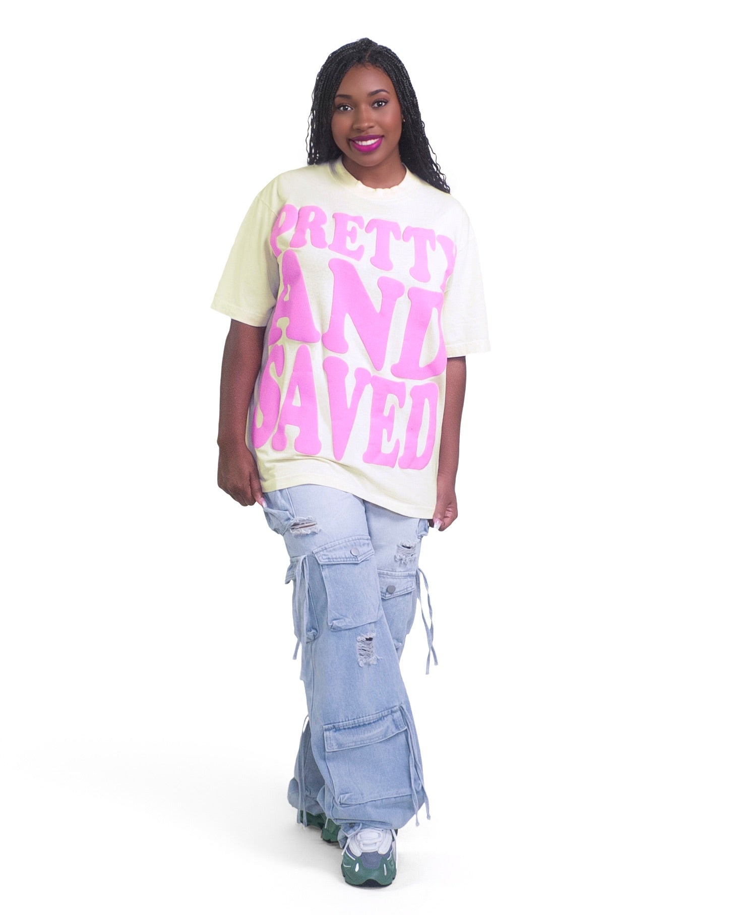 Pretty and Saved "PUFF PRINT" Unisex T-Shirt