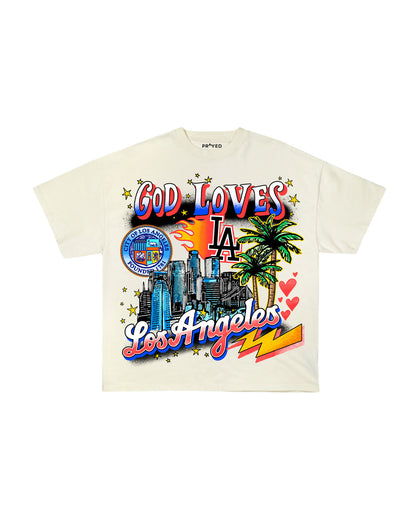 God Loves LA Unisex T-Shirt