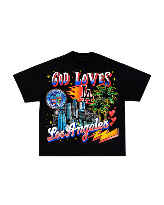 God Loves LA Unisex T-Shirt