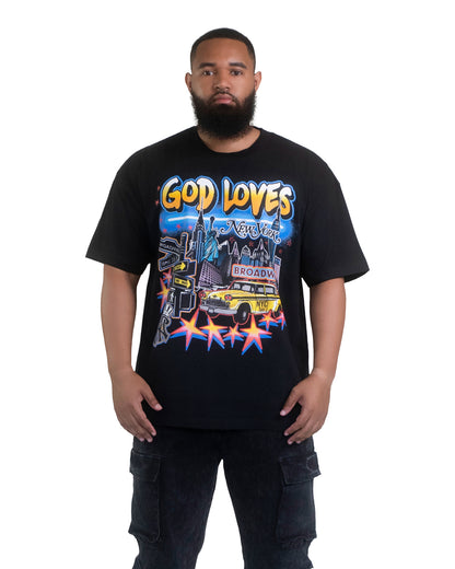 God Loves NY Unisex  T-Shirt