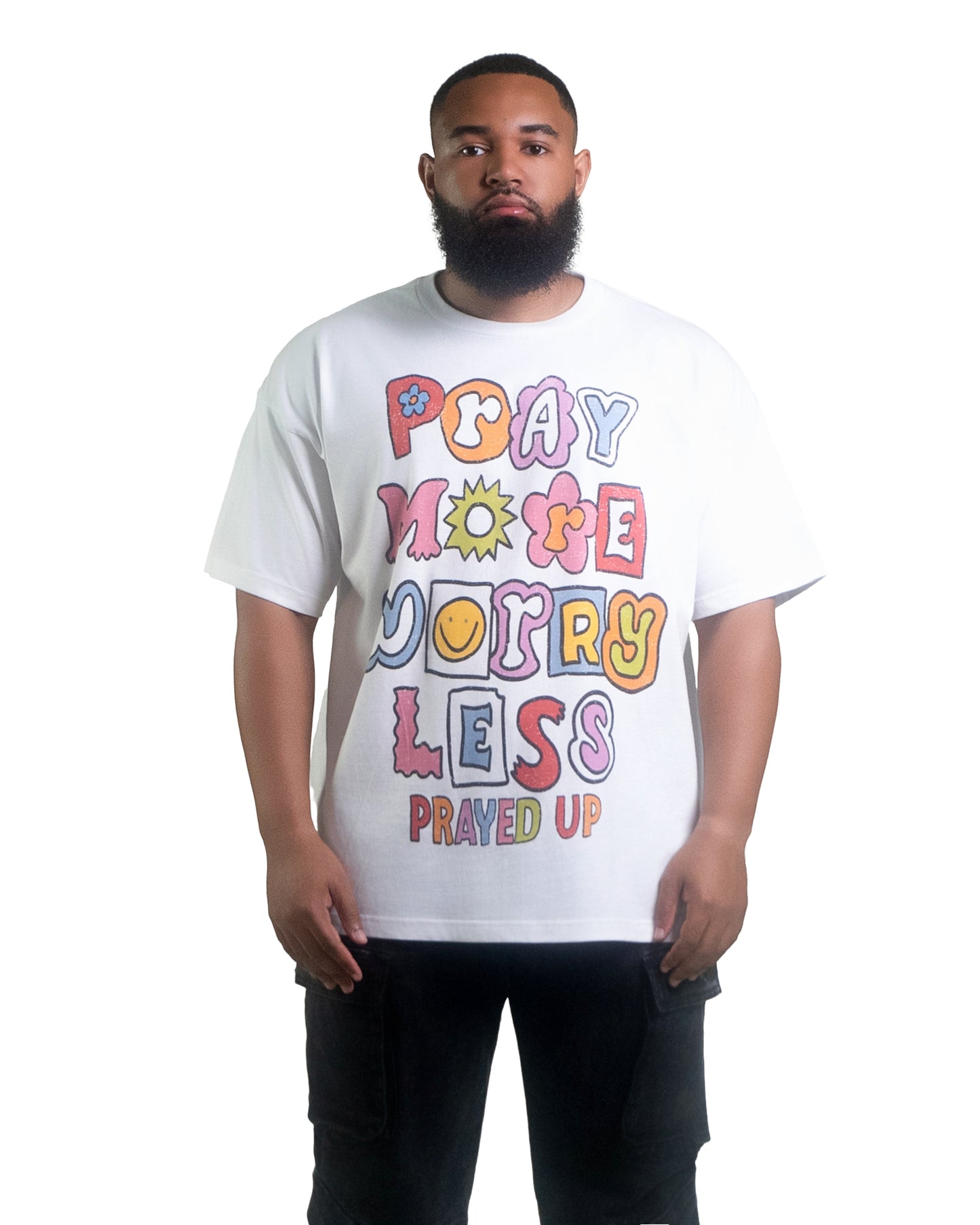 Pray More Worry Less Unisex T-Shirt